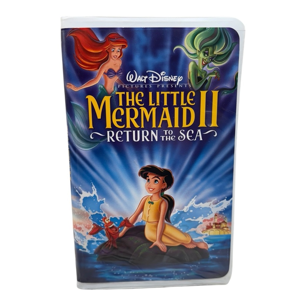 The Little Mermaid II 2 Return to the Sea (VHS, Clamshell) Walt Disney